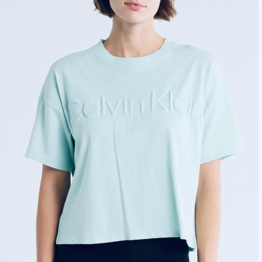❗️Calvin Klein Performance Light Blue Short Sleeve Tee